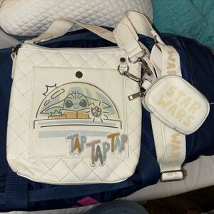 Star Wars White Crossbody Bag